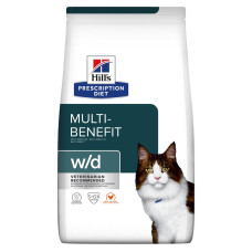 Сухий корм Hill's Prescription Diet Multi-Benefit w/d (Хіллс) для котів при цукровому діабеті та