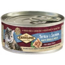 Вологий корм Carnilove Turkey & Salmon для котів Індичка та лосось 100 г