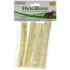 Ласощі для собак білий жилований стік з куркою Croci Ossa Stick King Bone 4 шт/уп