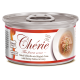 Вологий корм Cherie (Шері) Signature Gravy Mix Tuna & Shrimp для котів з ніжними шматочками жовтоперого та смугастого тунця та креветок в соусі 85 г
