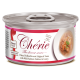 Вологий корм Cherie (Шері) Signature Gravy Mix Tuna & Wild Salmon для котів з ніжними шматочками жовтоперого та смугастого тунця та дикого лосося в соусі 85 г