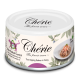 Вологий корм Cherie (Шері) Hairball Control Tuna & Salmon для котів зі шматочками тунця та лосося в соусі для запобігання утворення шерстяних грудочок 85 г