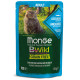 Вологий корм MONGE (Монж) CAT BWILD GR.FREE WET для котів анчоус з овощами 85 г