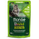 Вологий корм MONGE (Монж) CAT BWILD GR.FREE WET Sterilised для котів м'ясо дикого кабана з овочами 85 г