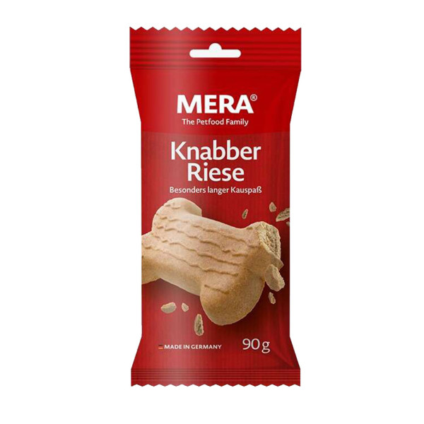 Ласощі Mera Knabberriese XXL для собак печиво велике 90 г