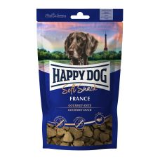 М'які ласощі Happy Dog (Хеппі Дог) Soft Snack France для середніх, великих собак смак качки та картоплі 100 г