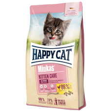 Сухий корм Happy Cat (Хеппі Кет) Minkas Kitten для кошенят з птахом 1.5 кг