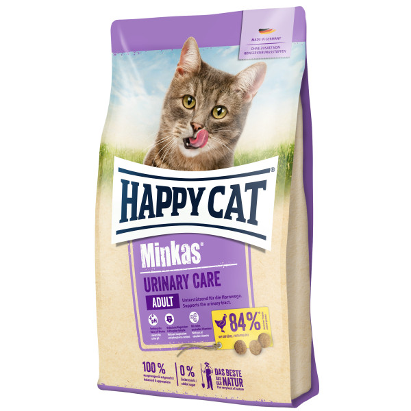 Сухий корм Happy Cat (Хеппі Кет) Minkas Urinary Care для котів з птахом 1.5 кг