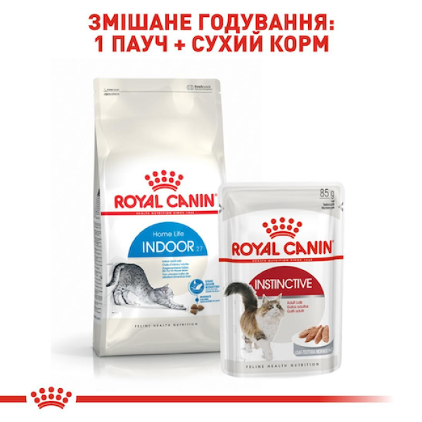 Сухий корм Royal Canin (Роял Канін) Indoor 27 для домашніх котів 400 г