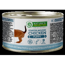 Мус Nature's Protection Puppy Starter Mousse Chicken для цуценят 200 г