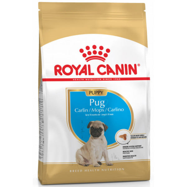 Сухий корм Royal Canin (Роял Канін) Pug Puppy для цуценят породи Мопс 1,5 кг