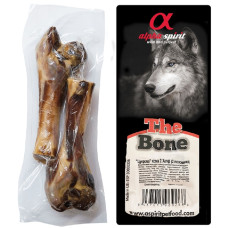 Ласощі Alpha Spirit  Ham Bones Two Half Vacuum  для собак Кістка 2 Халф (2 половинки) 15 см