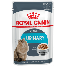 Вологий корм Royal Canin (Роял Канін) Urinary Care для котів, що сприяє підтримці здоров'я сечовидільної системи (шматочки у соусі) 85 г