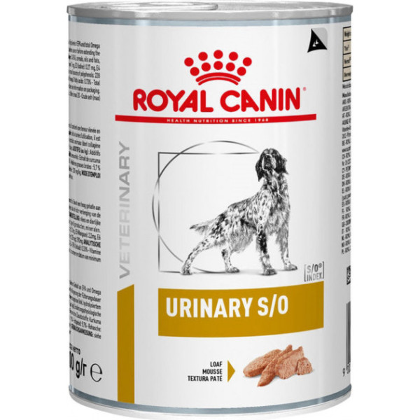 Вологий корм Royal Canin (Роял Канін) Urinary S/O для собак при сечокам'яній хворобі (паштет) 410 г