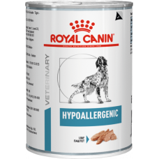 Вологий корм Royal Canin (Роял Канін) Hypoallergenic для собак Ветеринарна дієта харчова алергія/непереносимість (паштет) 400 г