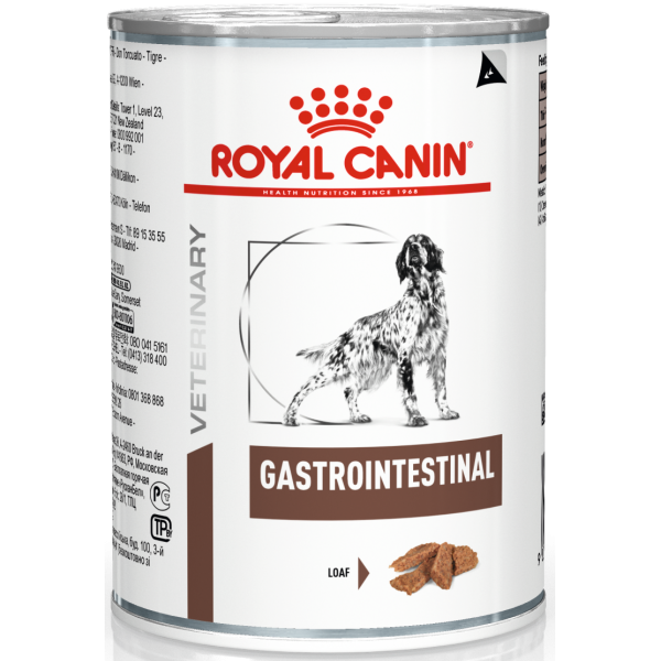 Вологий корм Royal Canin (Роял Канін) Gastrointestinal для собак Ветеринарна дієта при порушенні травлення 400 г