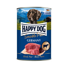 Вологий корм Happy Dog (Хеппі Дог) Beef Sensible Pure Germany для собак з яловичиною 800 г