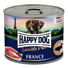 Вологий корм Happy Dog (Хеппі Дог) Duck Sensible Pure France для собак з качкою 200 г