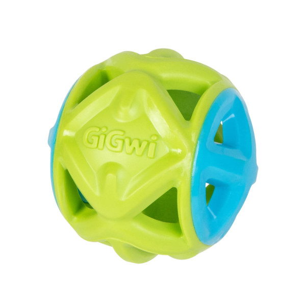 М'ячик GiGwi Edge Basik для собак салатовий (діаметр 9 см)