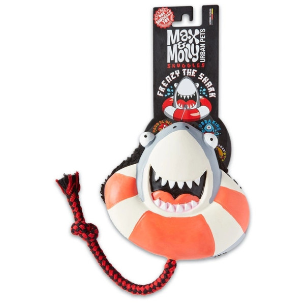 Іграшка Max & Molly Urban Pets Snuggles Toy - Frenzy the Shark для собак