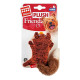 Іграшка для собак Лисиця з пищалкою GiGwi Plush Friendz, текстиль, 9 см