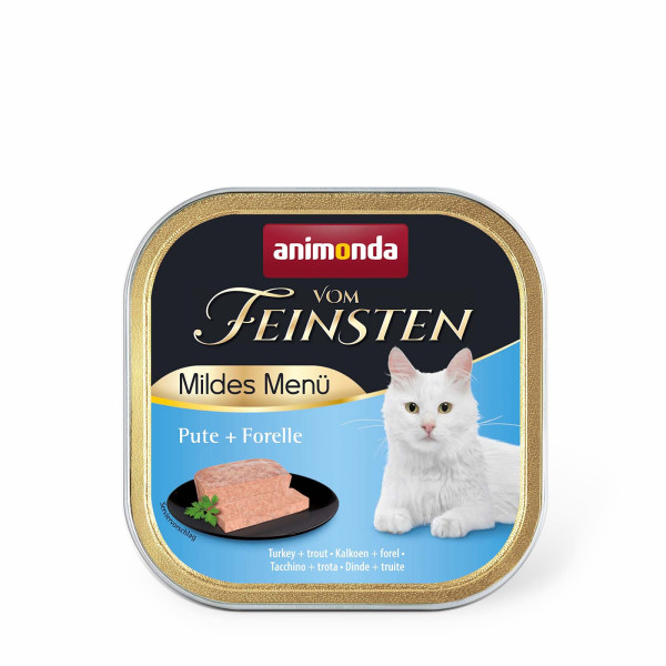 Вологий корм Animonda Vom Feinsten Adult Turkey + Trout для котів з індичкою та форель 100 г