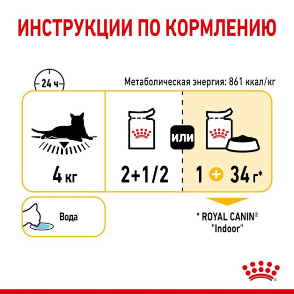 Вологий корм Royal Canin Sensory Taste для вибагливих котів (шматочки у соусі) 85 г
