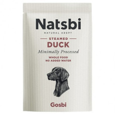 Вологий корм Gosbi Natsbi Steamed Duck повноцінний корм для собак з качкою 500 г