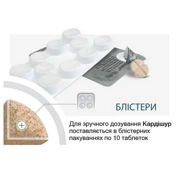 Препарат для лікування серцево-судинних захворювань у собак Кардішур (Cardisure) by Dechra Limited №10 blister 2.5 мг Препарат для лікування серцево-судинних захворювань у собак Кардішур (Cardisure) by Dechra Limited №10 blister 2.5 мг