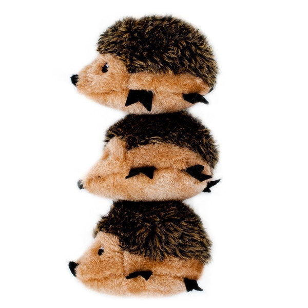 Іграшка Zippy Paws Miniz Hedgehogs Міні Їжачки для собак 3 шт