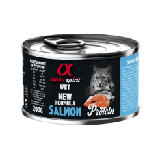 Вологий корм Alpha Spirit Salmon Protein для дорослих котів з лососем 200 г