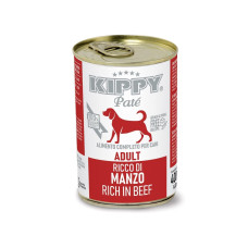 Вологий корм Kippy Beef Adult паштет з яловичиною для собак 400 г