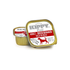 Вологий корм Kippy Beef Adult паштет з яловичиною для собак 150 г