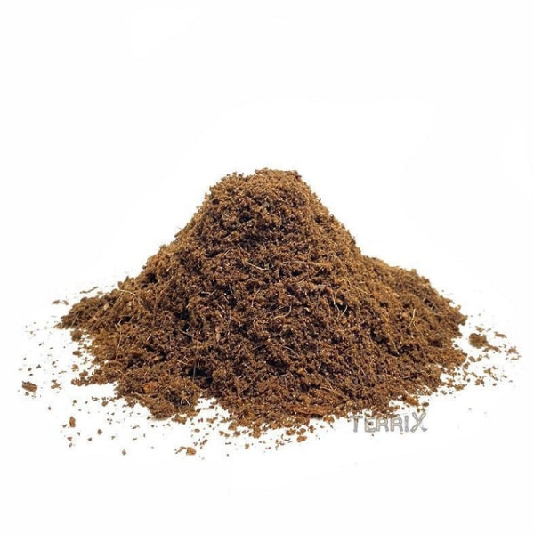 Кокосовий субстрат для тераріуму для Равликів Ахатин, Рептилій, Амфібій, Павуків, Змій TerriX кокос пресований 2.8 л