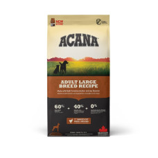 Сухий корм ACANA Adult Large Breed Recipe для дорослих собак великих порід з куркою та індичкою 17 кг