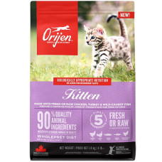 Сухий корм ORIJEN Kitten для кошенят курка, індичка, лосось 1.8 кг