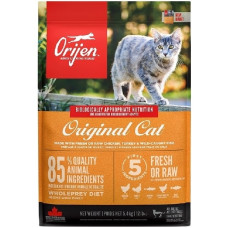 Сухий корм ORIJEN Original Cat для котів всіх порід та всіх стадій життя курка, індичка, оселедець 5.4 кг