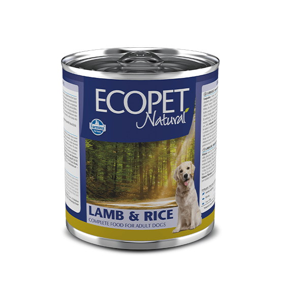 Вологий корм для собак Farmina ECOPET NATURAL DOG LAMB & RICE з ягням 300 г