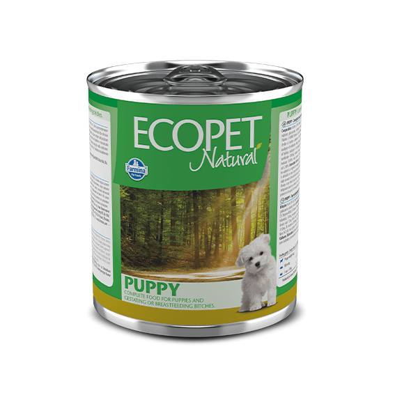 Вологий корм для цуценят ECOPET NATURAL PUPPY з куркою 300 г