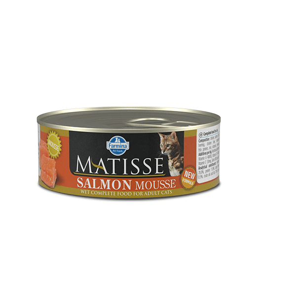 Вологий корм для котів Farmina MATISSE CAT MOUSSE SALMON з лососем 85 г