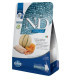 Сухий беззерновий корм N&D Grain Free Ocean COD, SHRIMP, PUMPKIN & CANTALOUPEMELON KITTEN для кошенят з тріскою, креветками, гарбузом і динею 300 г