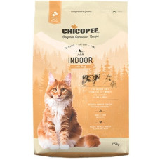 Сухий корм Chicopee CNL Cat Adult Indoor Beef розроблено для домашніх і стерилізованих котів 15 кг