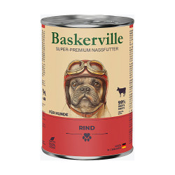 Вологий корм Baskerville (Баскервіль) для собак Яловичина 400 г