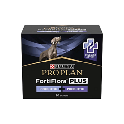 Пробіотик для дорослих собак та цуценят Purina ProPlan FortiFlora Plus для здорового травлення та зміцнення імунітету 2 г