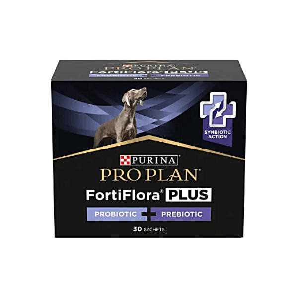 Пробіотик для дорослих собак та цуценят Purina ProPlan FortiFlora Plus для здорового травлення та зміцнення імунітету 2 г 1 шт
