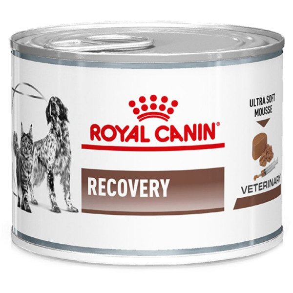 Вологий корм Royal Canin (Роял Канін) Recovery Dog Cat для собак та котів при порушеннях травлення (паштет) 195 г