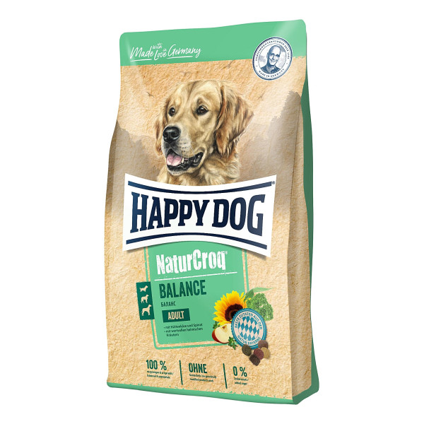 Сухий корм Happy Dog Naturcroq Balance для вибагливих собак з птицею та сиром 15 кг