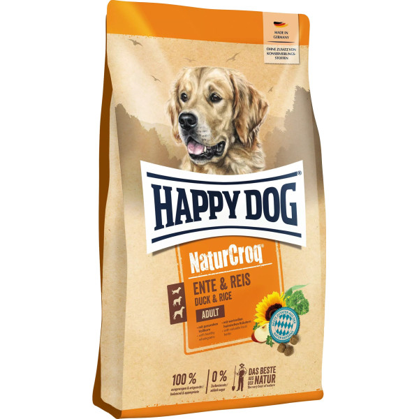 Сухий корм Happy Dog Naturcroq Duck & Rice для дорослих собак з качкою та рисом