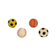 Іграшка Papillon rubber assorted sponge balls diametr М'яч з гумової губки для собак різний дизайн