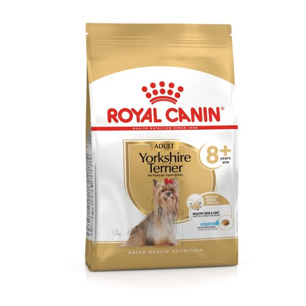 Сухий корм для собак породи Йоркширських тер'єрів старших 8 років Royal Canin Yorkshire Terrier Ageing 8+ 1.5 кг